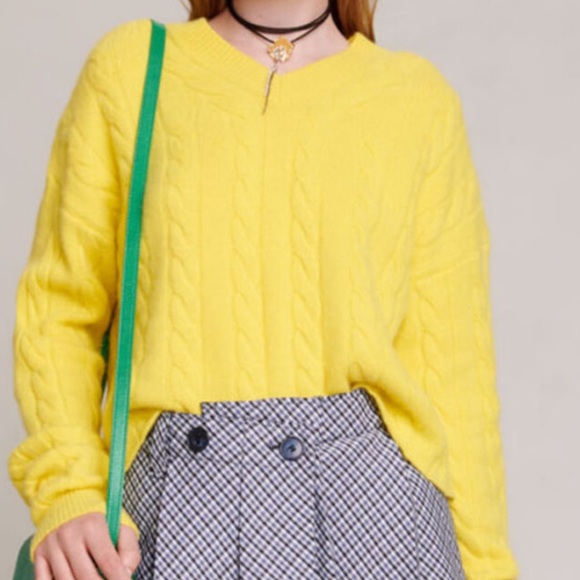 Maje Cashmere Jumper Sweater - Picture 4 of 10